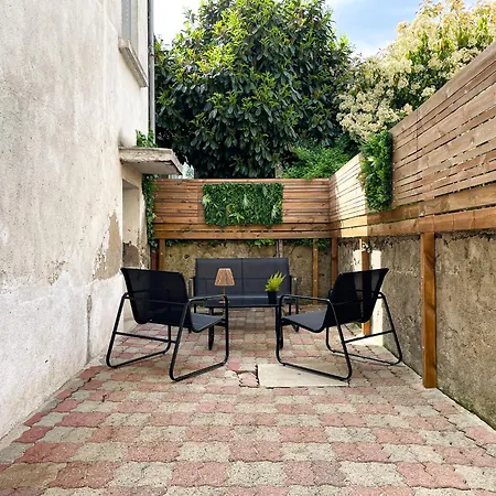 펜션 Maison Avec Cour - Casa Di Pietra 몽뤼꽁